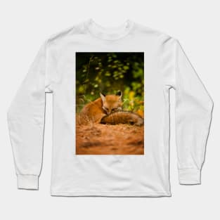 Red Fox Long Sleeve T-Shirt